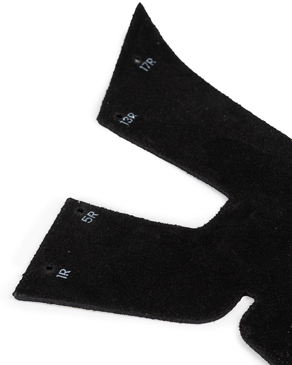 Corte: Arborius Tachas Gamuza Negro