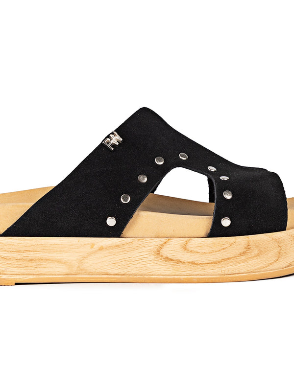 Corte: Arborius Tachas Gamuza Negro