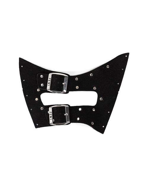 Corte: Mare Gamuza Tachas Negro