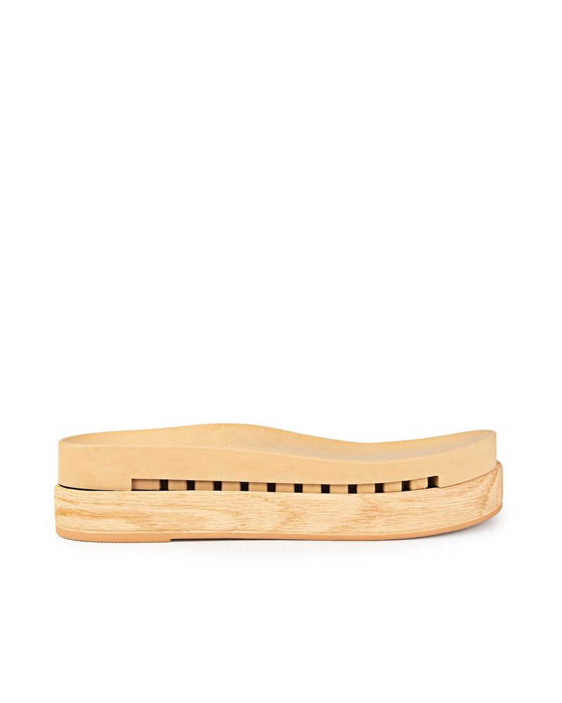 Suela: Plataforma Bio Terra Madera con Plantilla