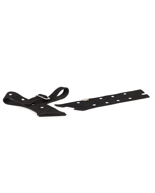 Corte: Litore Gamuza Tachas Negro