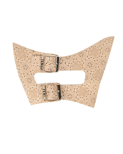 Corte: Mare Gamuza Perforada Beige