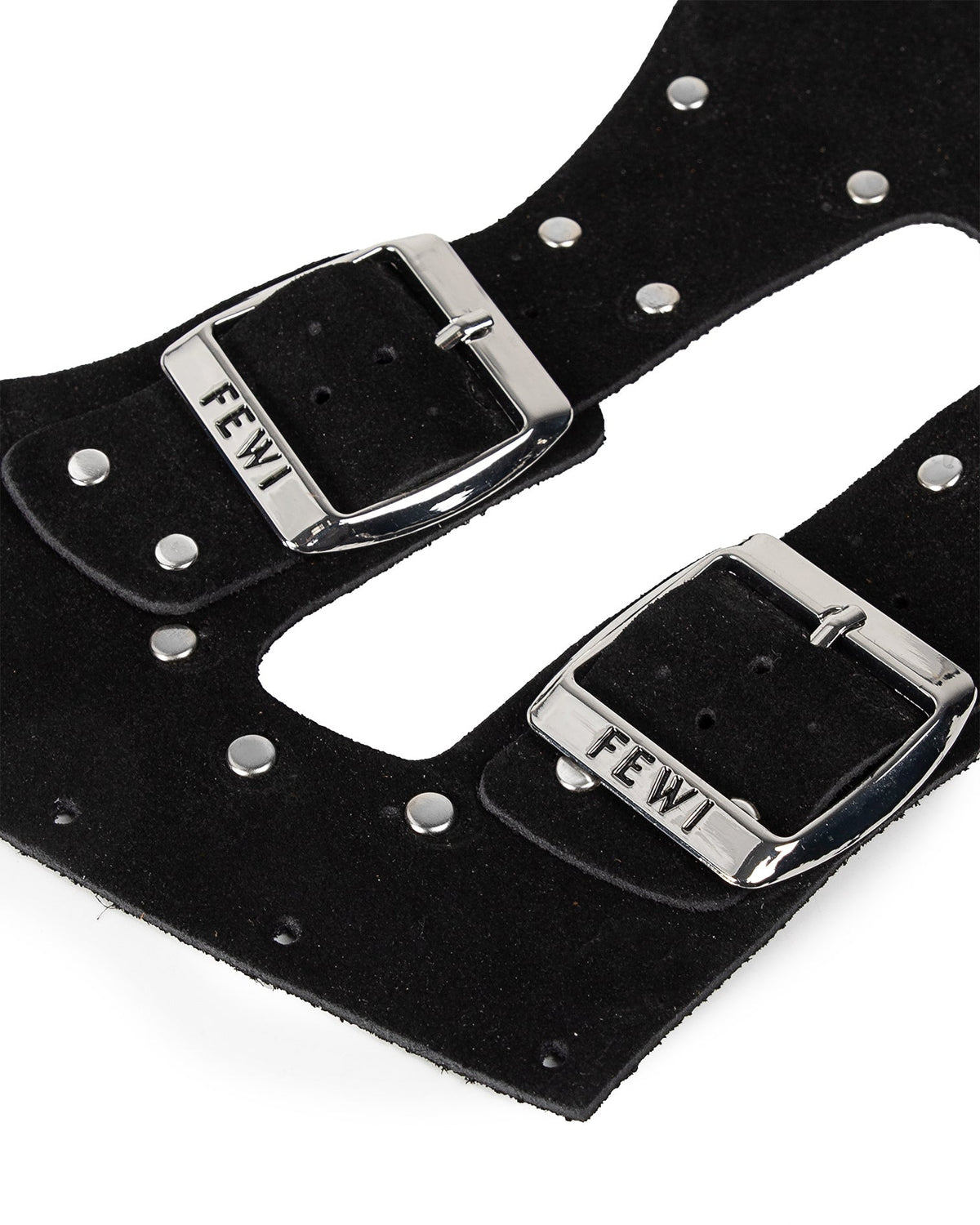 Corte: Mare Gamuza Tachas Negro